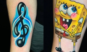 Jedinstvene tetovaže koje podsjećaju na 'naljepnice'