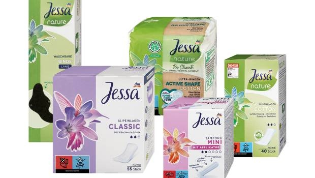dm trajno snizio cijene proizvoda za žensku higijenu vlastite marke Jessa