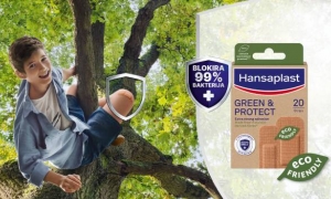 GREEN & PROTECT flaster - siguran za prirodu, pouzdan za ranu