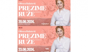 Olivera Balašević u Puli i Kastvu ovog ljeta predstavlja svoju čuvenu monobajku 'Prezime ruže'