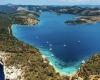 Slano jezero Mir s najljepšim pogledom na more